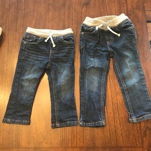 Cat & Jack - Dark Skinny Jeans - Size 18 mos + 2T